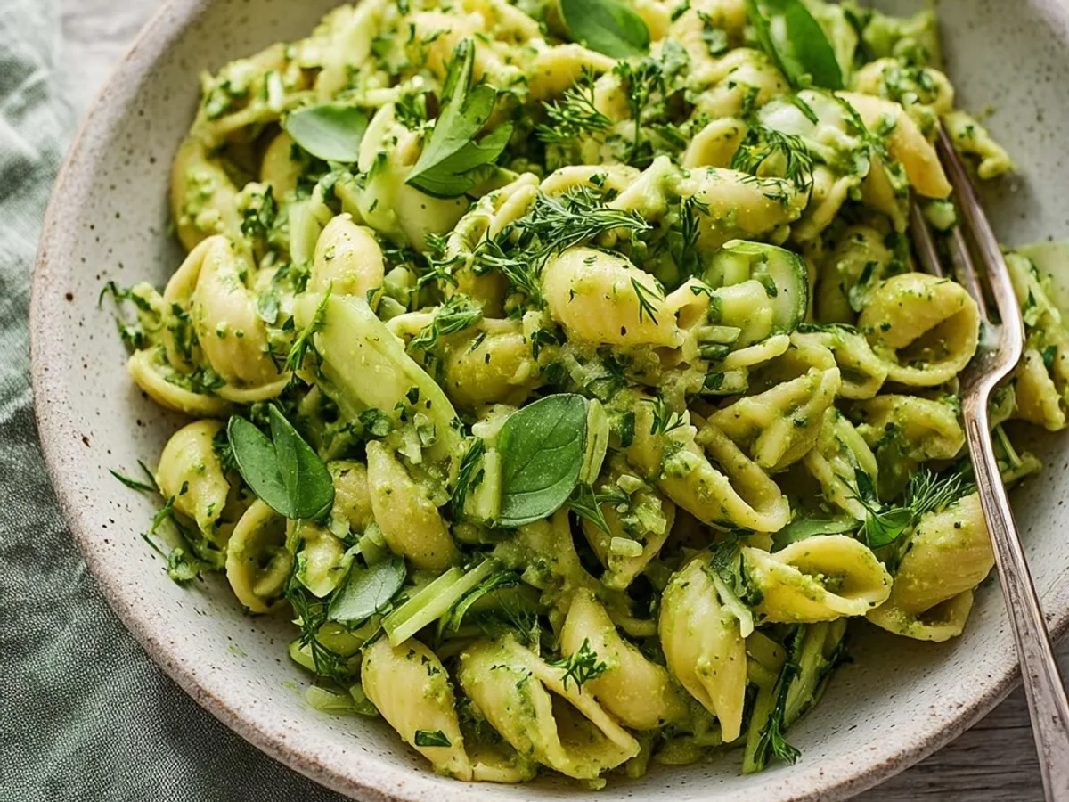 Green Goddess Pasta Salad: Creamy & Fresh Herbs - Featured Image
