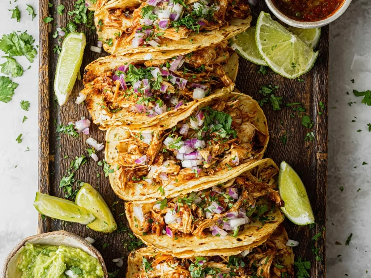 Healthy Slow Cooker Chicken Tacos: A Weeknight Win - Featured Image