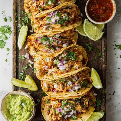 Healthy Slow Cooker Chicken Tacos: A Weeknight Win