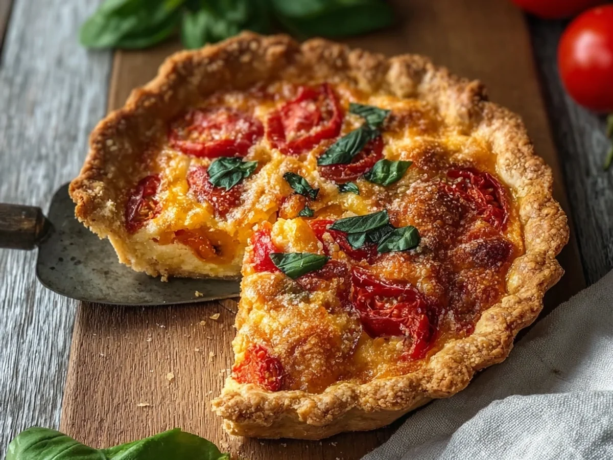 Healthy Southern Tomato Pie: Fresh & Lighter Summer Slice - Featured Image