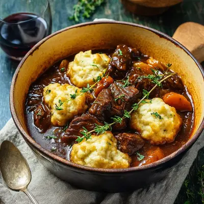 Hearty Beef Stew and Dumplings: A Family Favorite