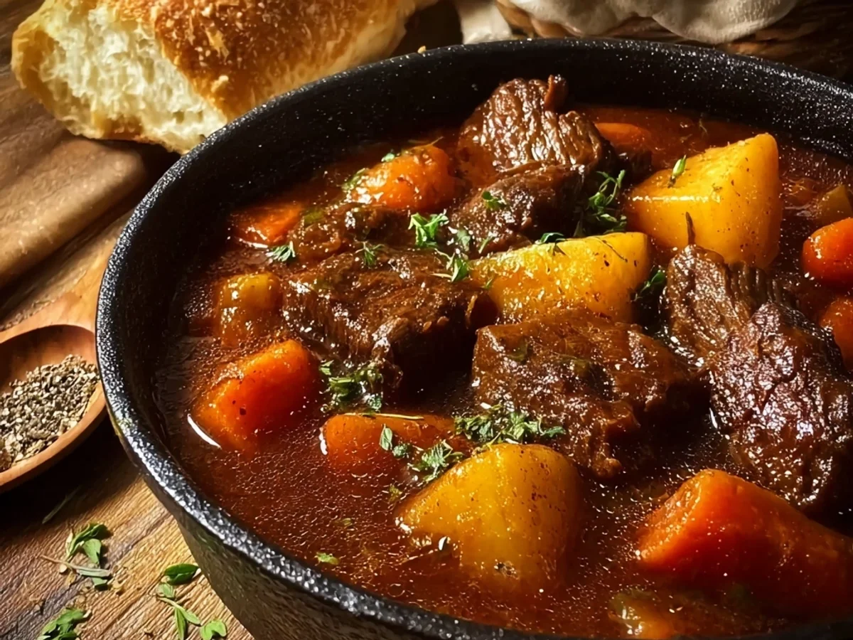 Hearty Beef Stew: Slow-Cooked Comfort in a Pot - Featured Image