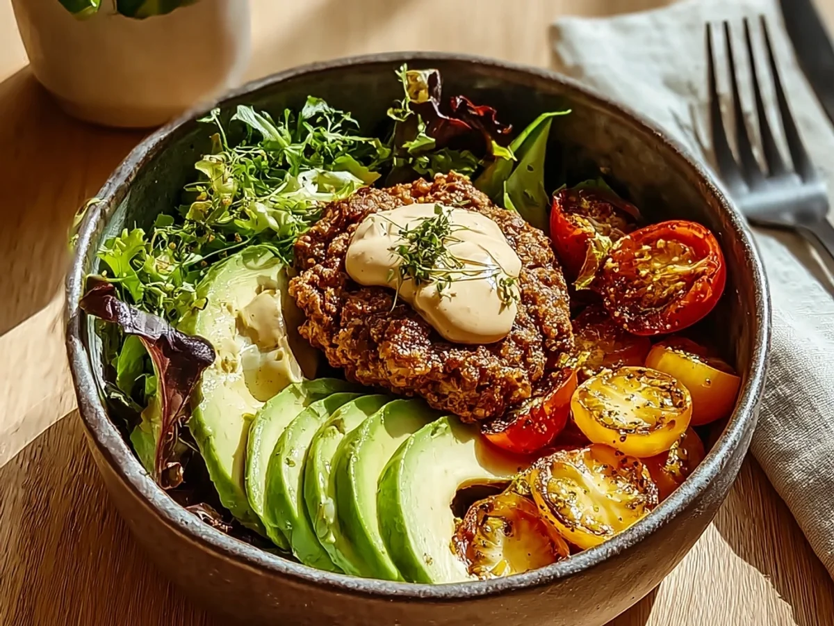 Hearty Burger Bowls: Flavorful & Fresh Weeknight Meal - Featured Image