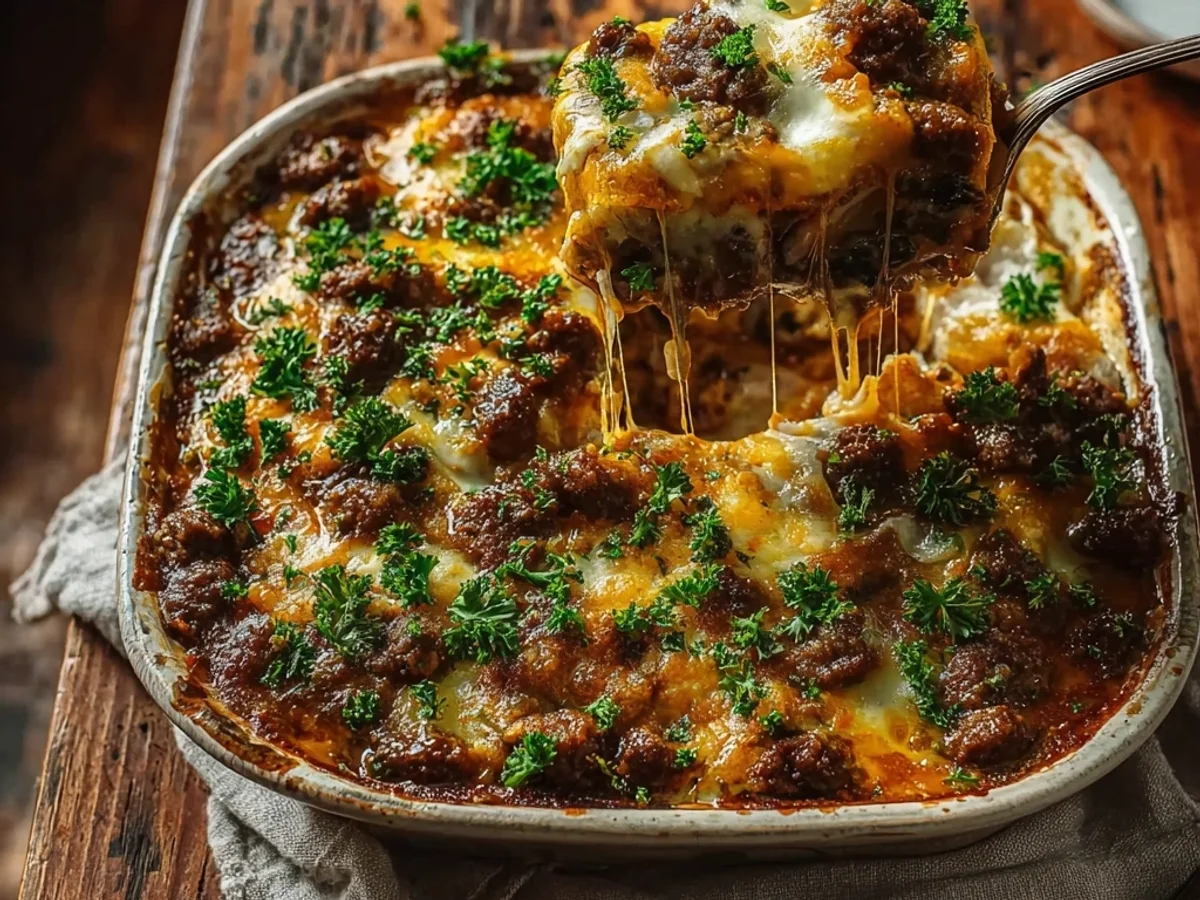 Hearty Cattle Drive Casserole: A Family Favorite Meal - Featured Image