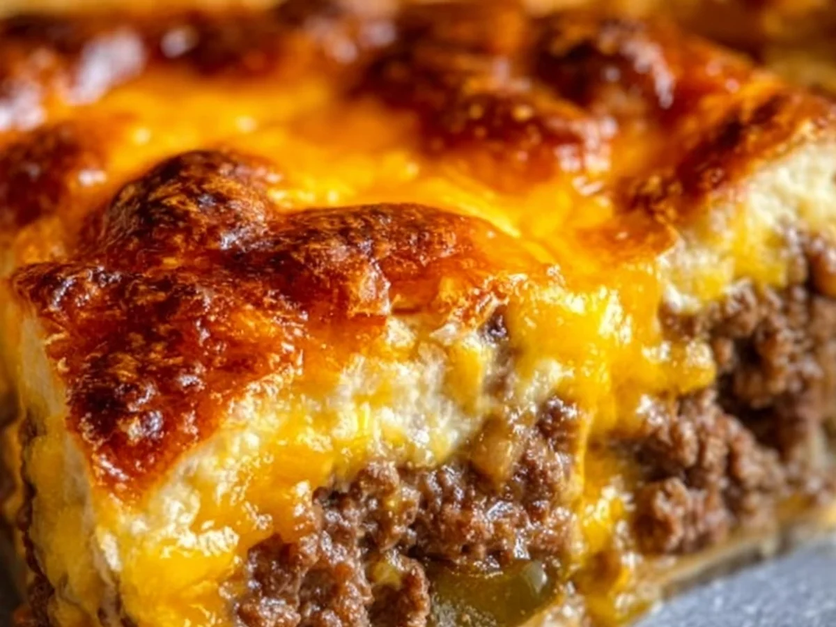 Hearty Cheeseburger Pie for Dinner - Featured Image