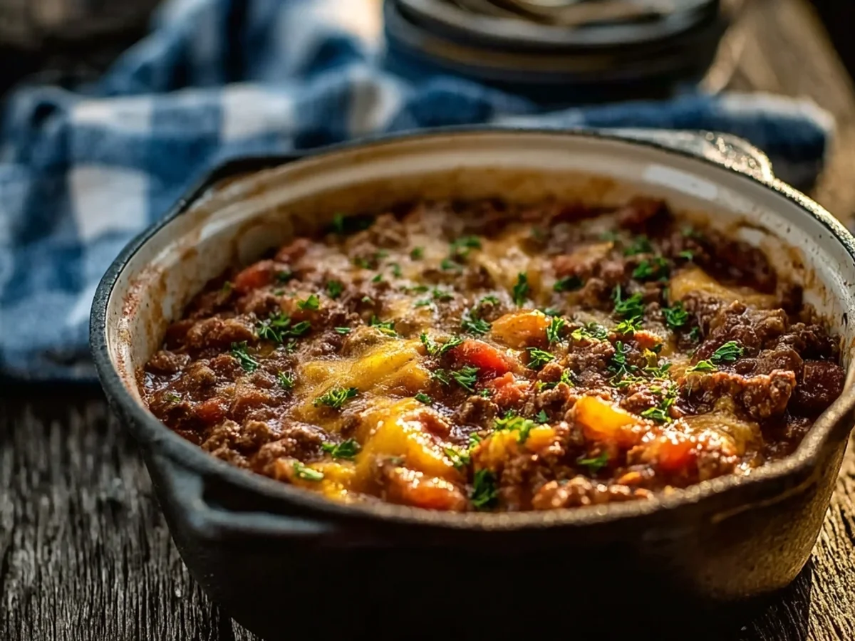 Hearty Cowboy Chili: Robust Bean & Beef Recipe - Featured Image