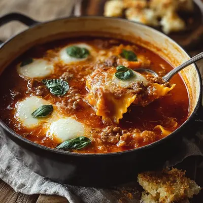 Hearty Crock Pot Lasagna Soup: Simple Weeknight Meal
