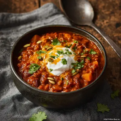 Hearty Crock Pot Pumpkin Chili Recipe