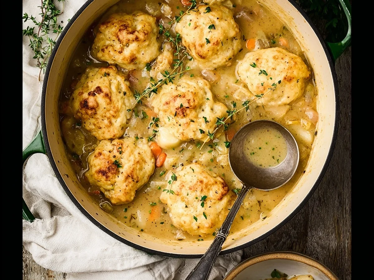 Hearty Dutch Oven Chicken and Dumplings for Comfort - Featured Image