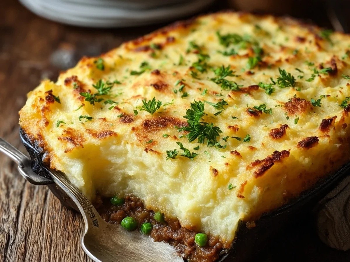 Hearty Easy Shepherd's Pie Casserole Dinner - Featured Image