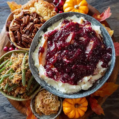 Hearty Friendsgiving Zucchini Gratin with Crispy Topping