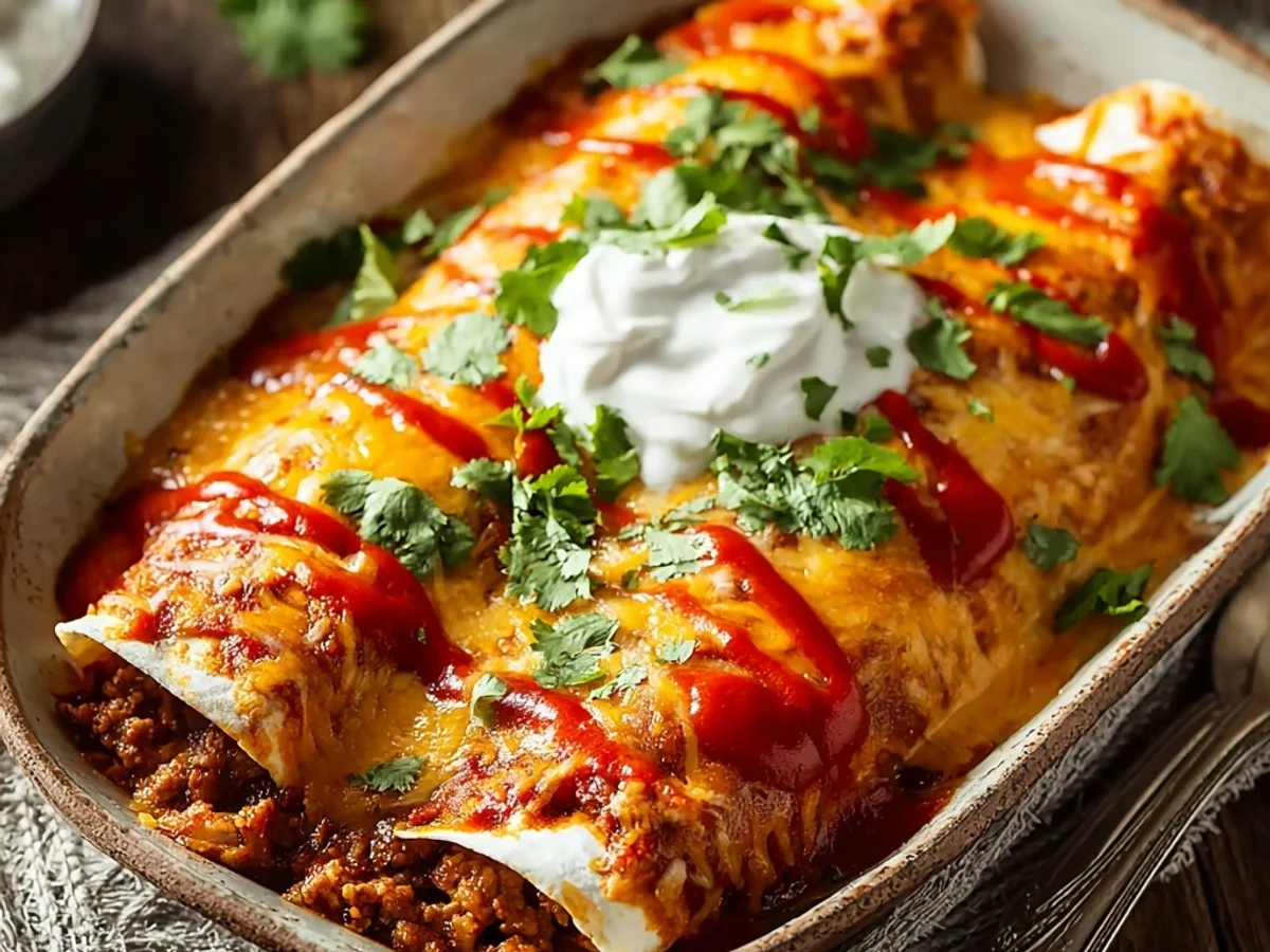 Hearty Ground Beef Enchiladas Made Simple - Featured Image