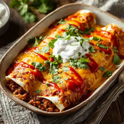 Hearty Ground Beef Enchiladas Made Simple