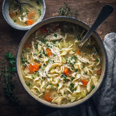 Hearty Slow Cooker Chicken Noodle Soup: Weeknight Comfort