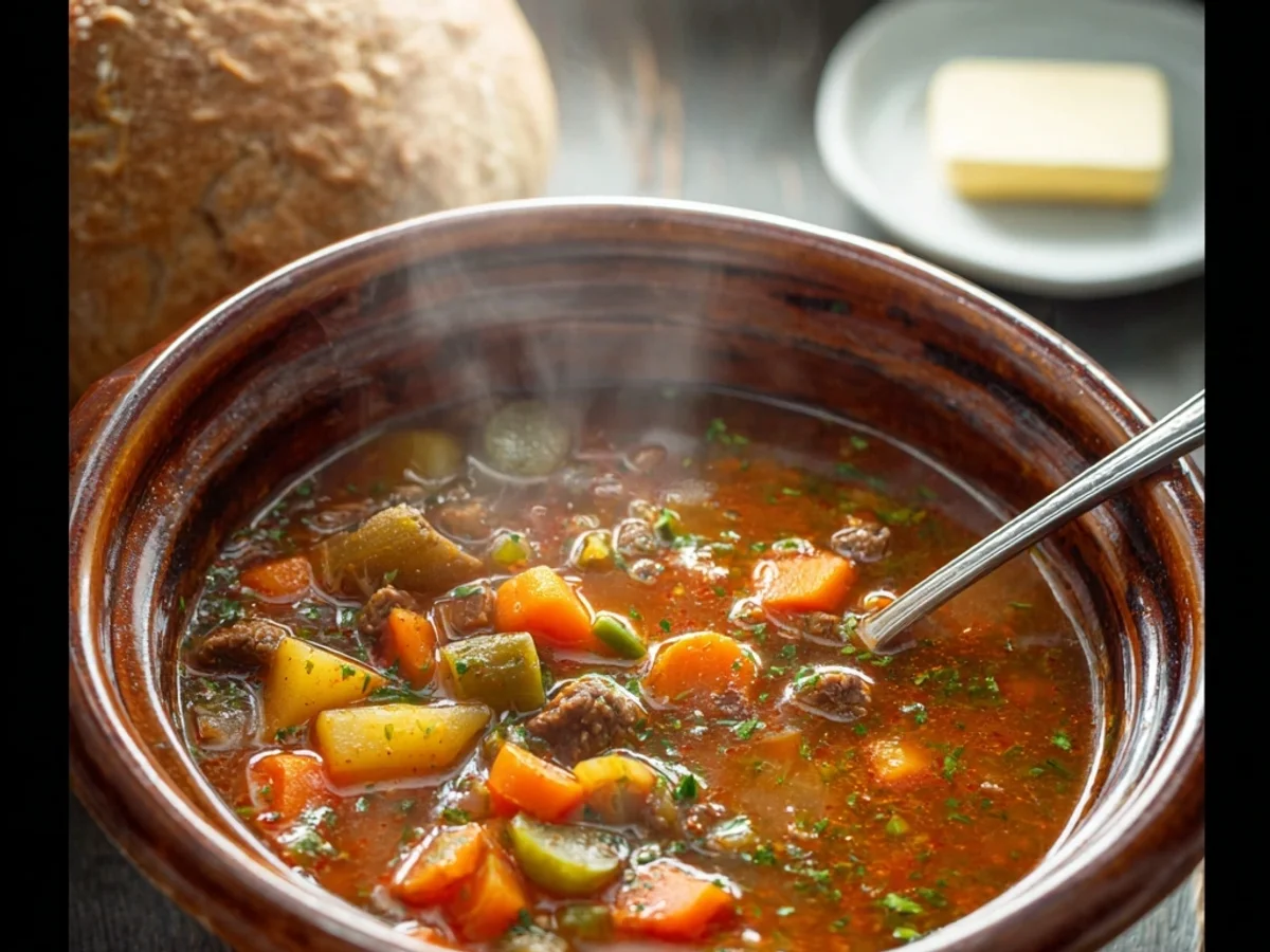 Hearty Vegetable Beef Soup: My Weekend Comfort Bowl - Featured Image