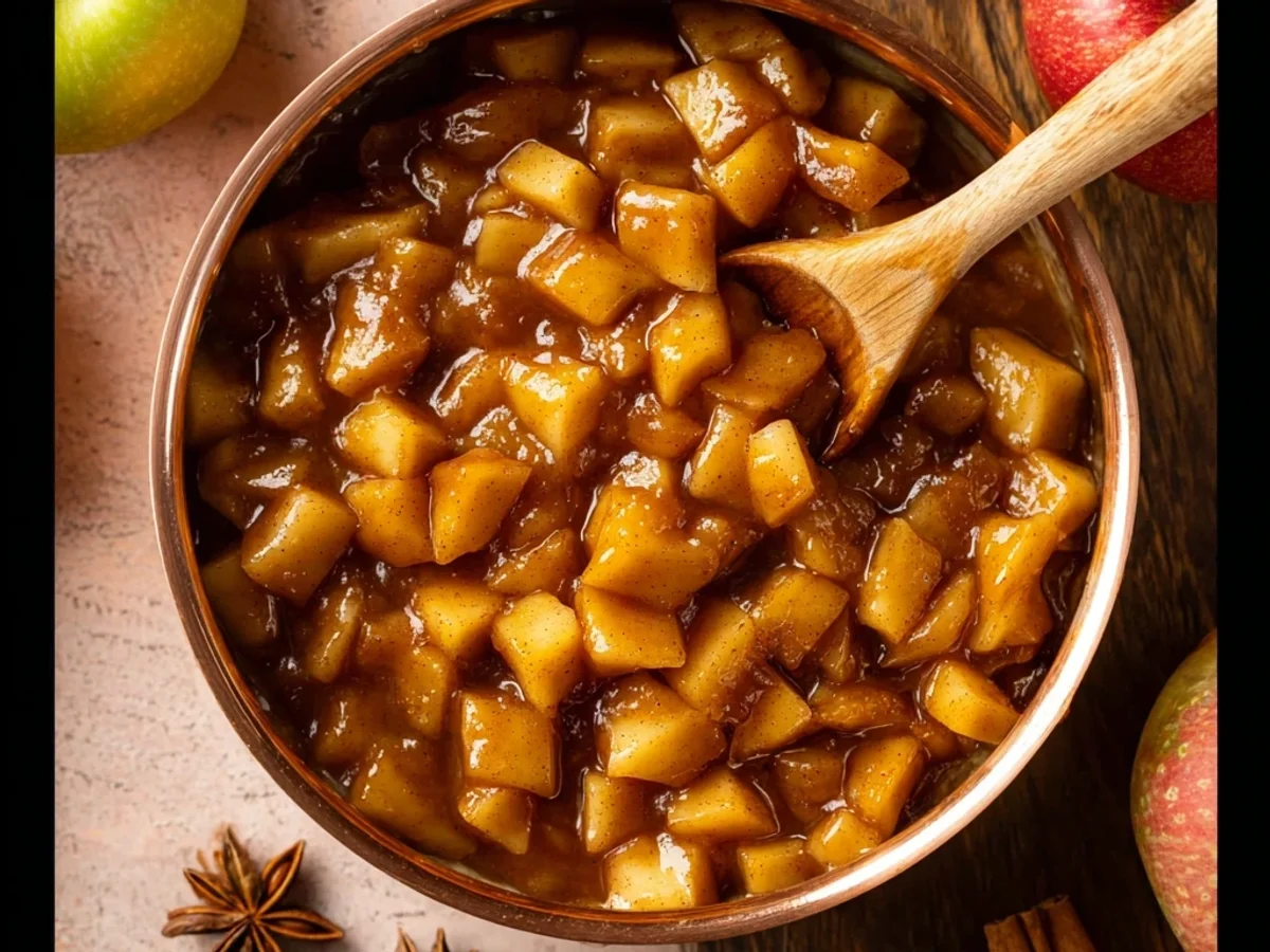 Homemade Apple Pie Filling with Brown Sugar: A Rustic Recipe - Featured Image
