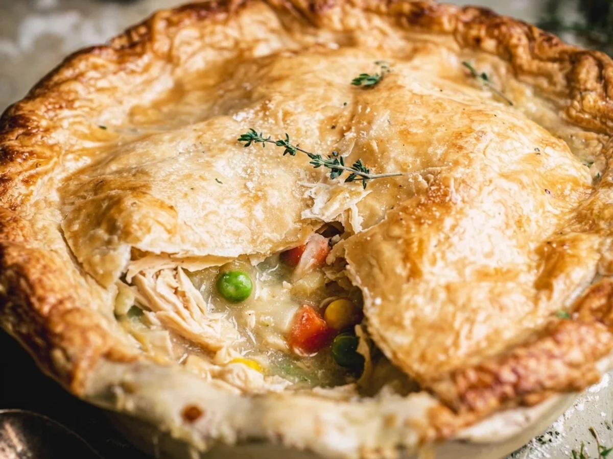Homemade Chicken Pot Pie: Rustic Comfort Recipe - Featured Image