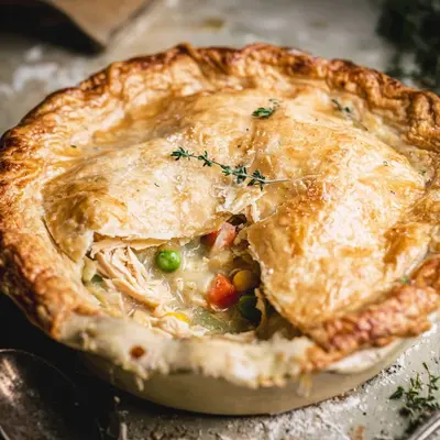 Homemade Chicken Pot Pie: Rustic Comfort Recipe