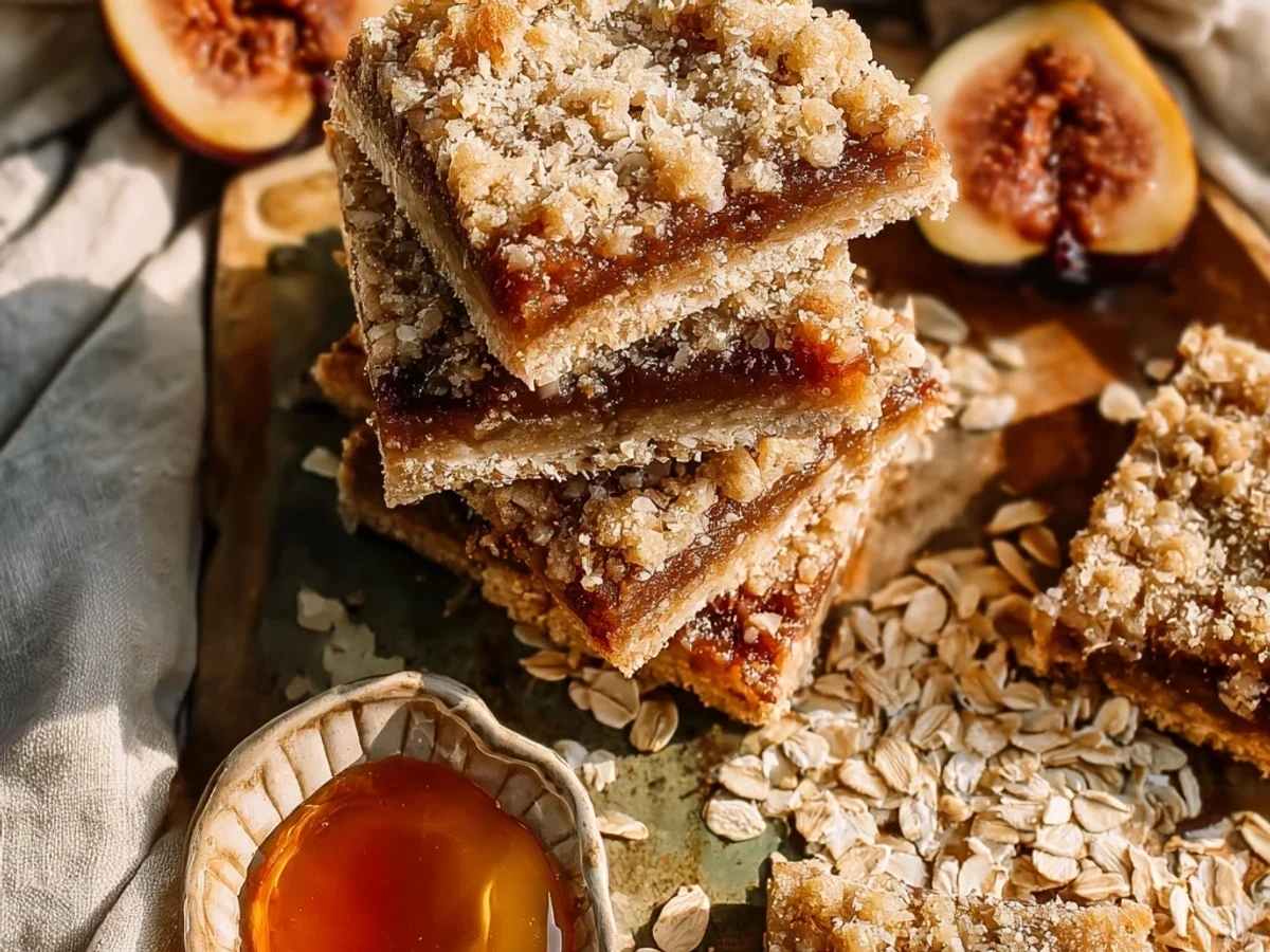 Homemade Fig Bars Oatmeal: Chewy, Fruity Morning Treat - Featured Image