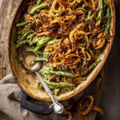 Homemade Green Bean Casserole: Creamy & Simple Recipe