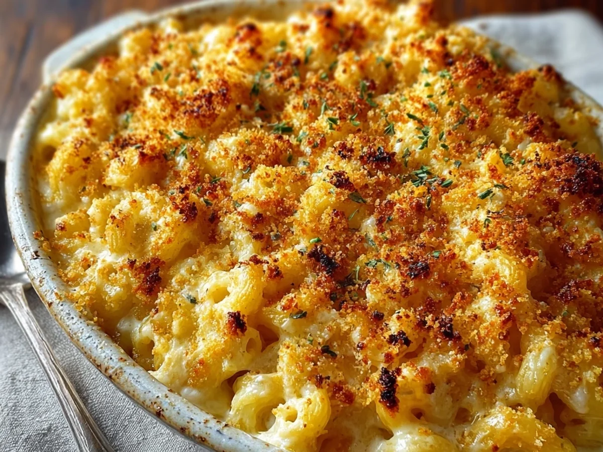 Homestyle Cheesy Baked Macaroni Casserole: A Family Favorite - Featured Image