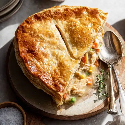 Homestyle Chicken Pot Pie: A Warm Family Dinner