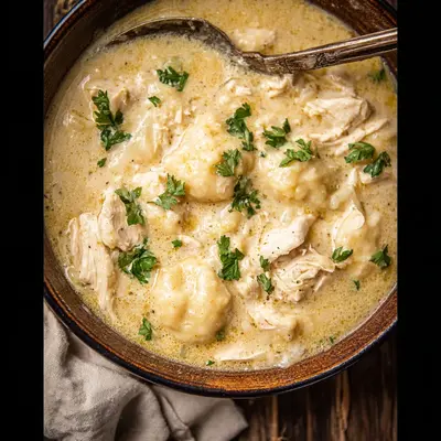 Homestyle Crock Pot Chicken Dumplings Recipe