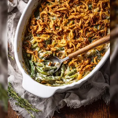Homestyle Green Bean Casserole Recipe