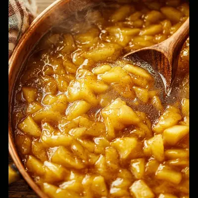 Homestyle Stovetop Apple Pie Filling in Minutes