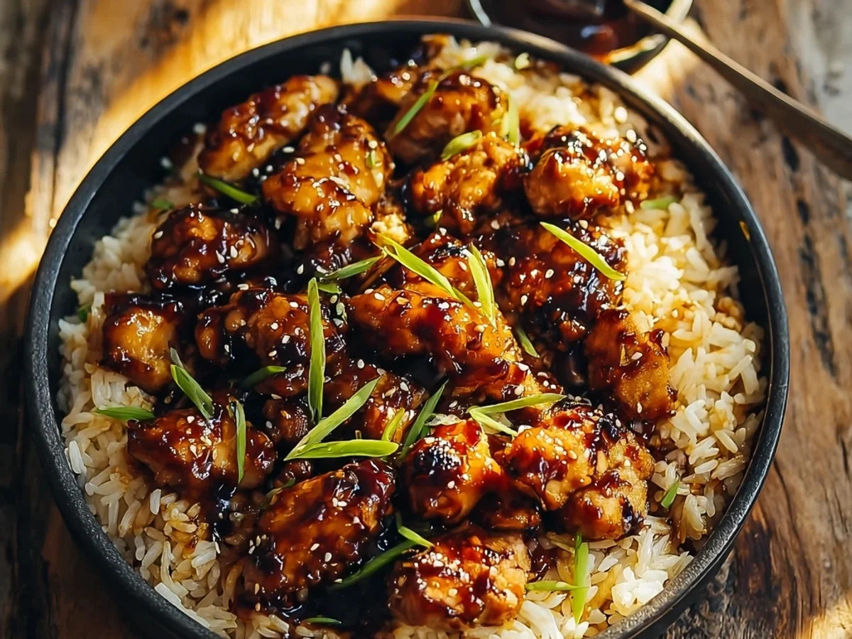 Honey BBQ Chicken Rice: Skillet Comfort Meal - Featured Image