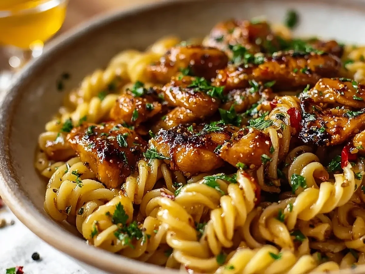 Honey Pepper Chicken Pasta Recipe: Creamy Weeknight Delight - Featured Image