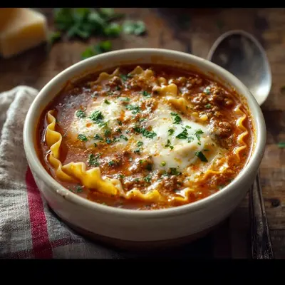 Lasagna Soup: A Flavorful One-Pot Comfort Meal