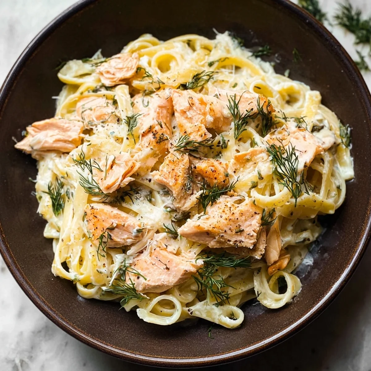 Lemon Dill Salmon Pasta: Fresh & Flavorful Dinner