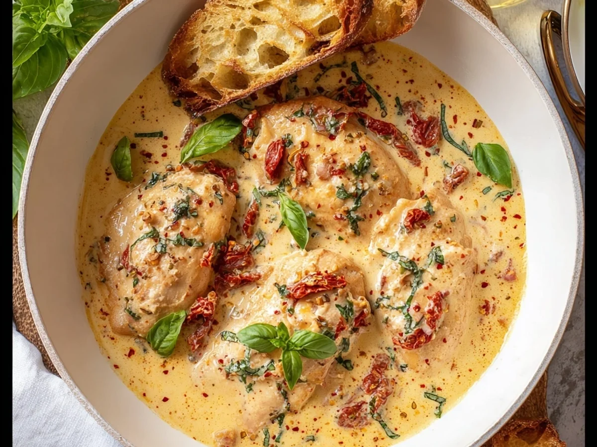Marry Me Chicken Sun-Dried Tomato: Creamy, Hearty Dinner - Featured Image