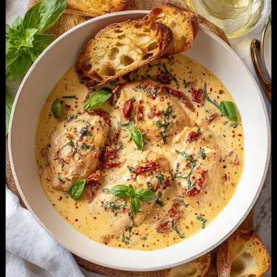 Marry Me Chicken Sun-Dried Tomato: Creamy, Hearty Dinner