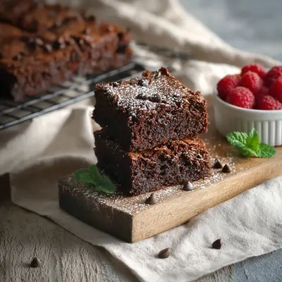 Moist Zucchini Brownies: Fudgy, Chocolatey & Sneaky Green