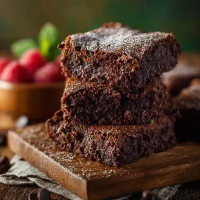 Moist Zucchini Brownies: Rich Chocolatey Squares