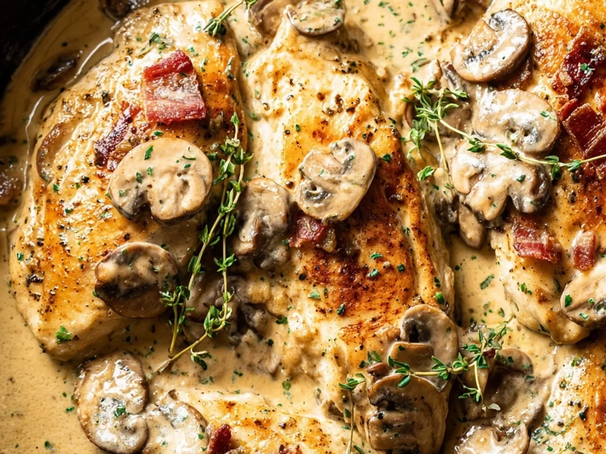 Mushroom Chicken Dinner: Easy One-Pan Meal - Featured Image