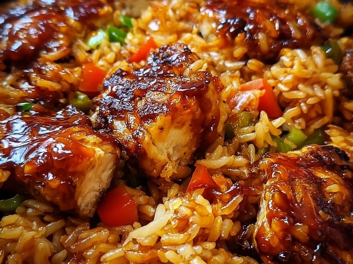 One-Pan Honey BBQ Chicken Rice: Bold & Easy Dinner - Featured Image