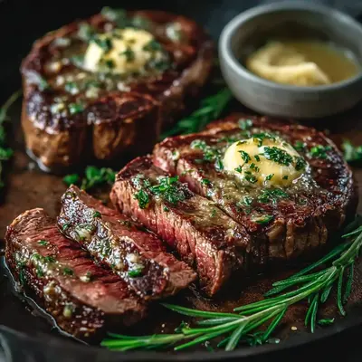 Pan Seared Steak with Garlic Butter: Simple & Flavorful