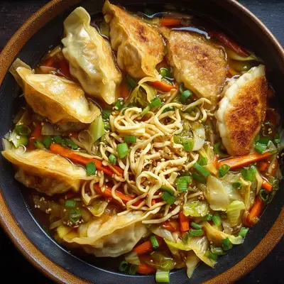 Potsticker Noodle Bowls - Easy 30-Minute Dinner