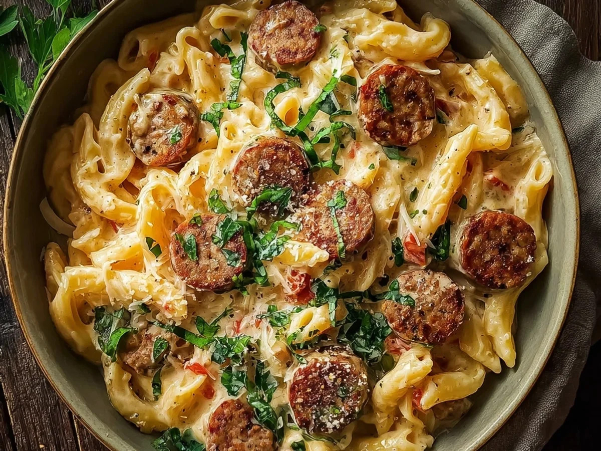 Quick Cajun Beef Sausage Pasta: Weeknight Flavor - Featured Image
