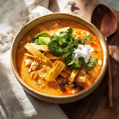 Quick Creamy Chicken Tortilla Soup: Weeknight Delight