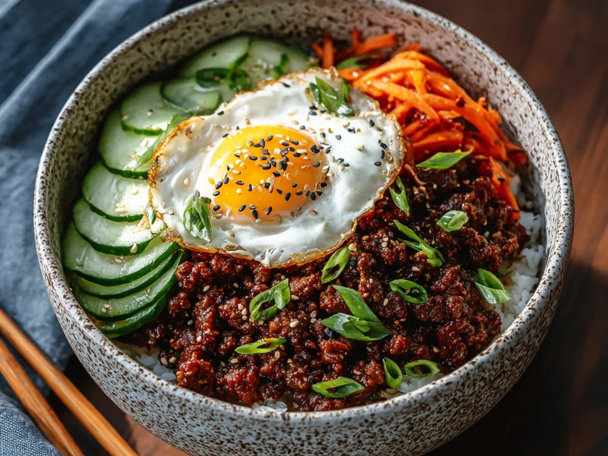 Quick Korean Ground Beef Bowl: Easy Weeknight Meal - Featured Image