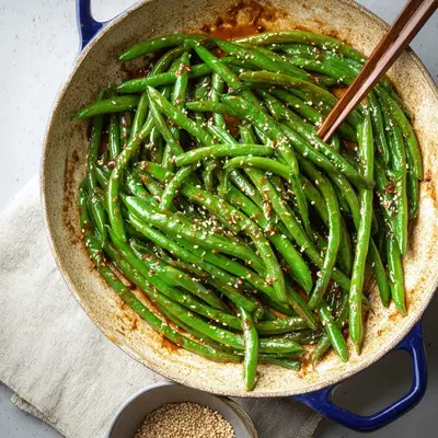 Quick Miso Green Beans: Flavorful Side Dish Recipe