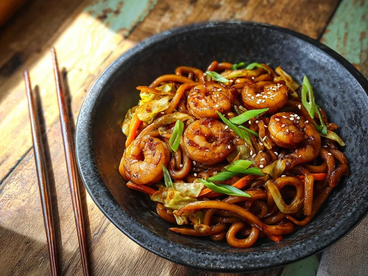 Quick Shrimp Yaki Udon: A Weeknight Comfort Bowl - Featured Image