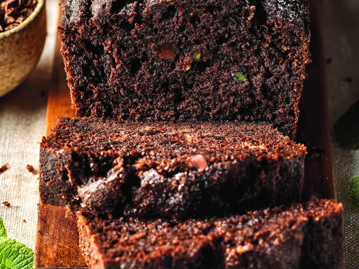 Rich Chocolate Zucchini Bread: A Tender Slice of Home - Featured Image