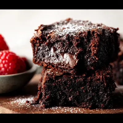 Rich Fudgy Zucchini Brownies Recipe