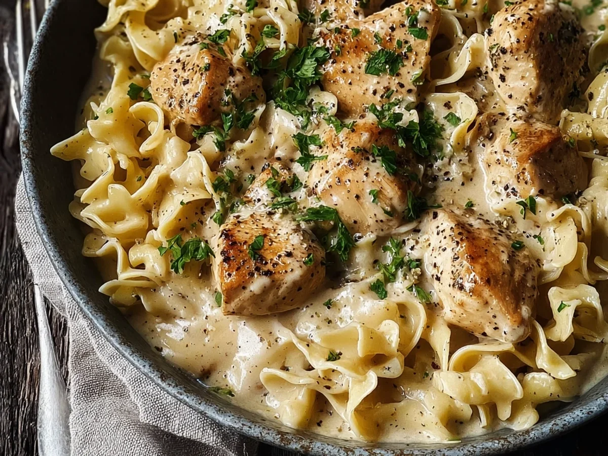 Rich Garlic Butter Chicken Noodles for Quick Dinners - Featured Image