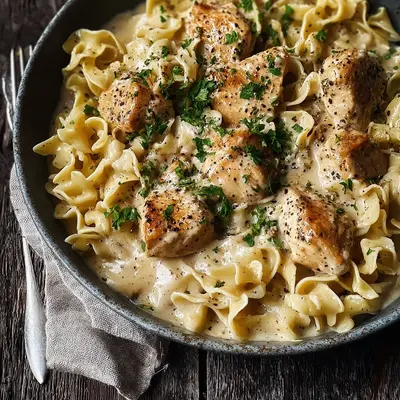 Rich Garlic Butter Chicken Noodles for Quick Dinners